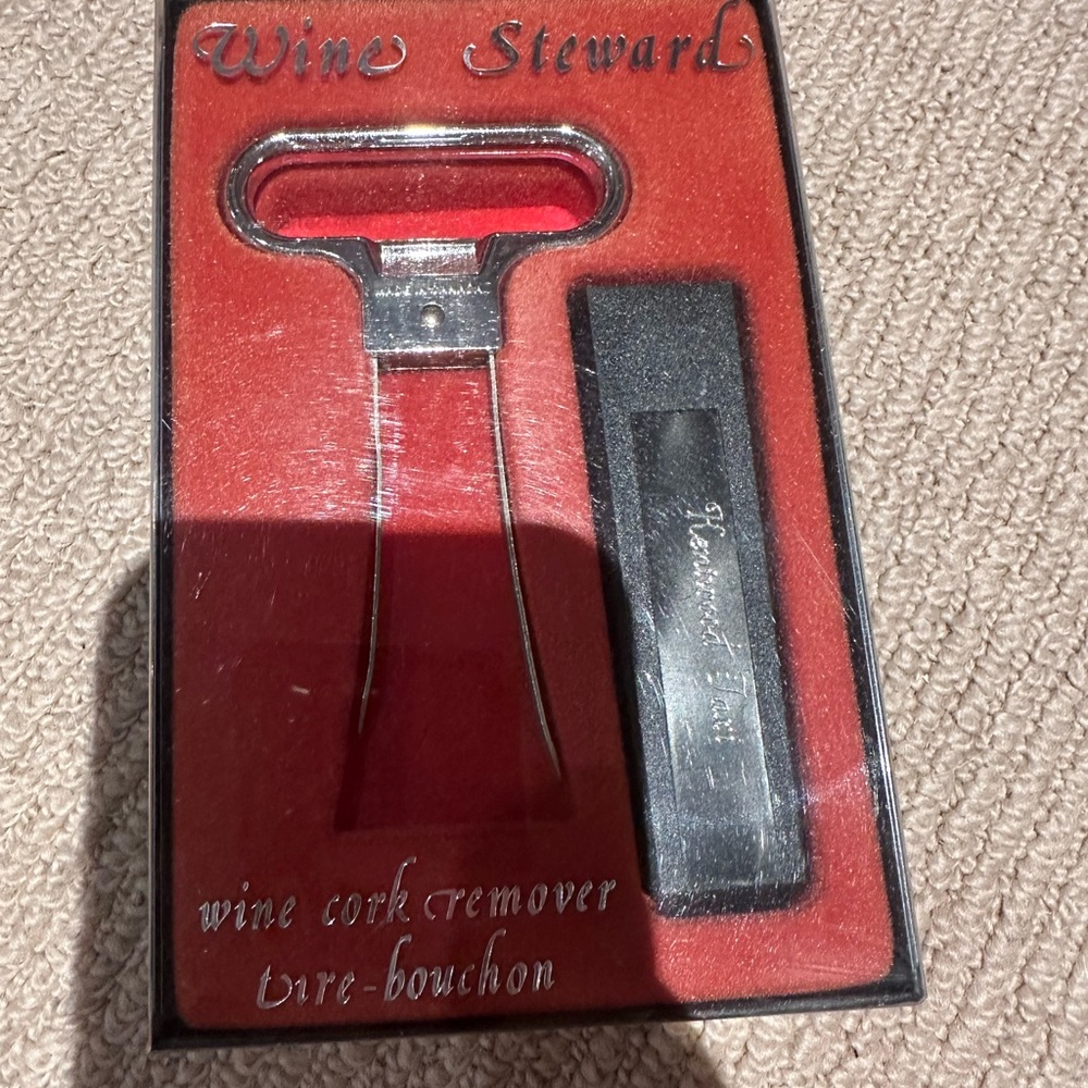 Wine Steward Cork Remover Set